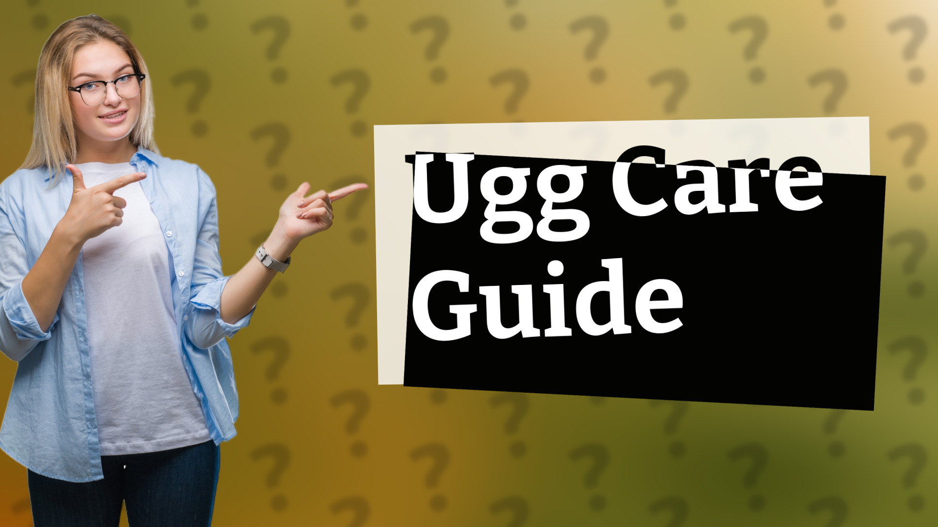 Ugg Care Guide