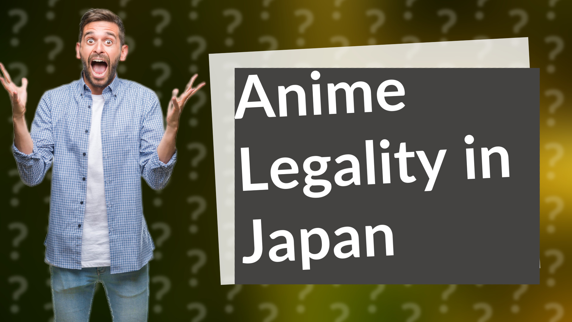 Anime Legality in Japan