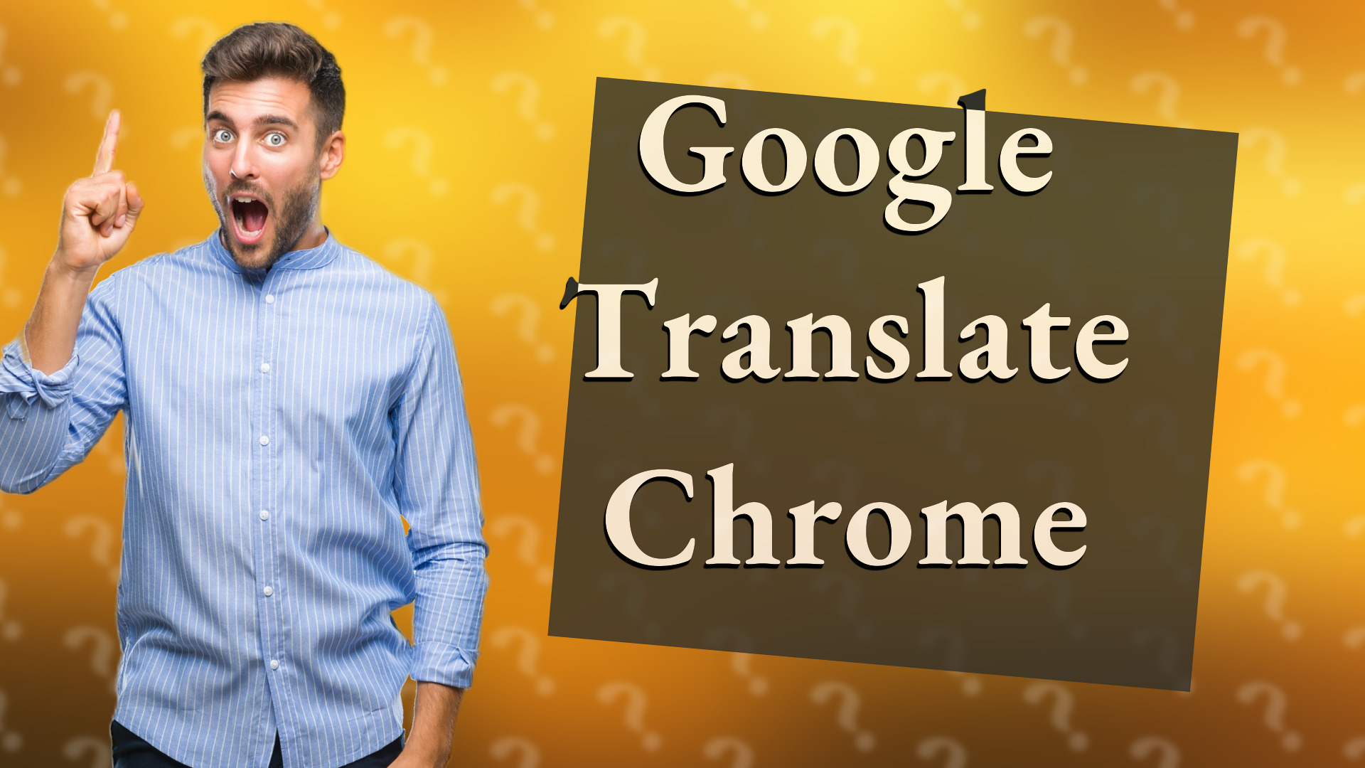 Google Translate Chrome