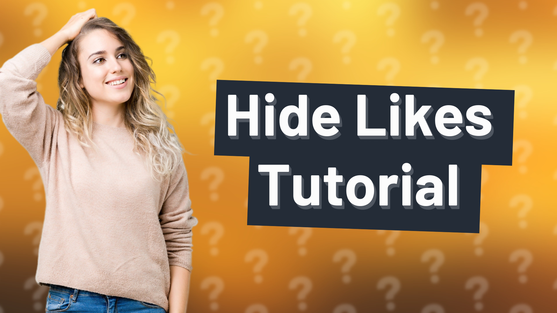 Hide Likes Tutorial