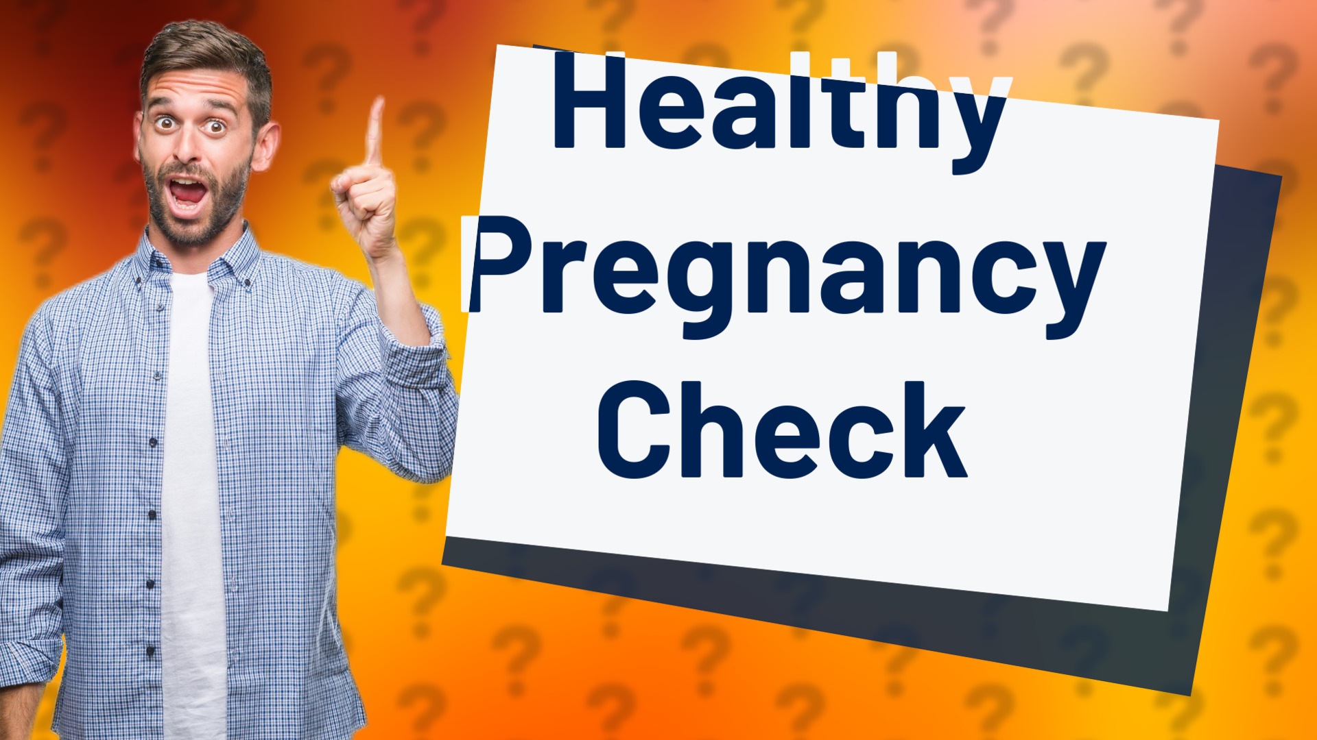 Healthy Pregnancy Check