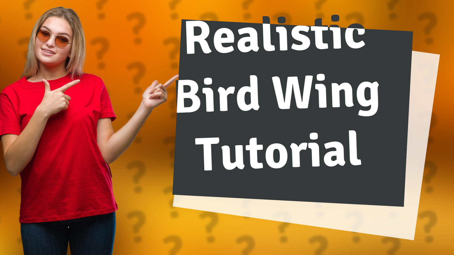 Realistic Bird Wing Tutorial