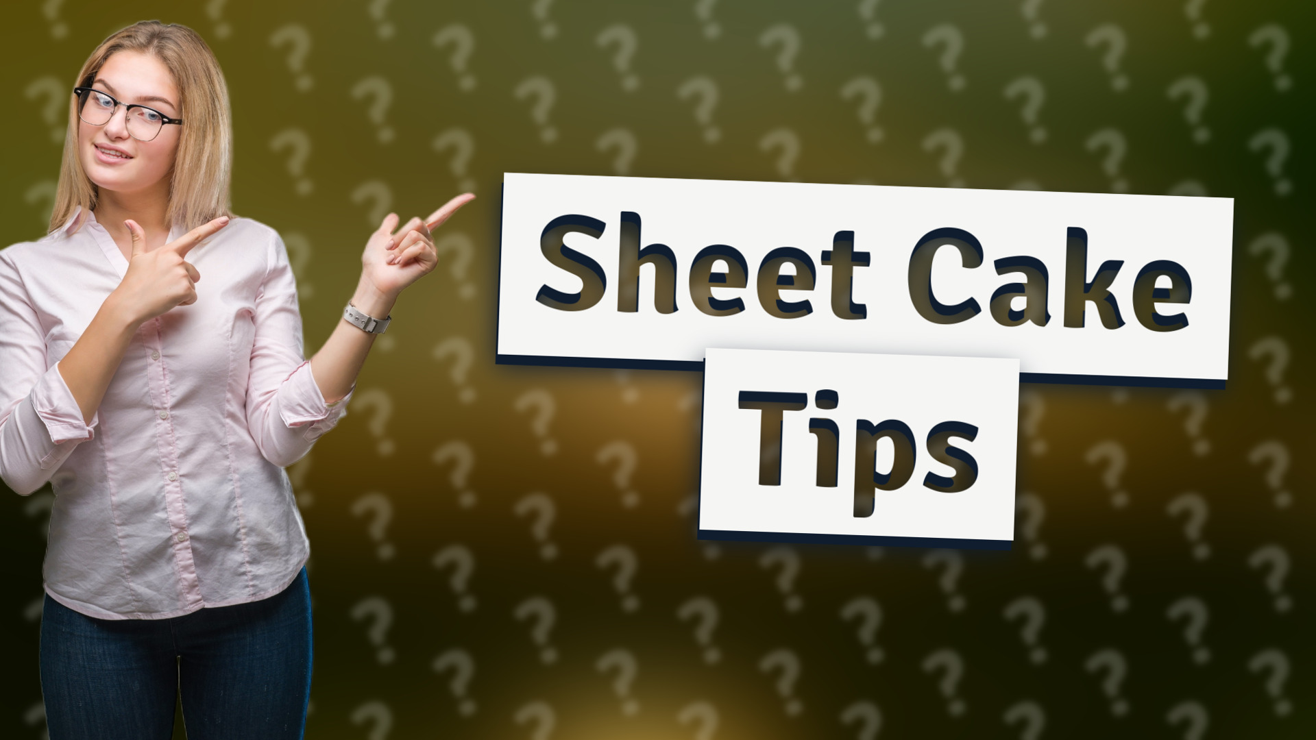 Sheet Cake Tips