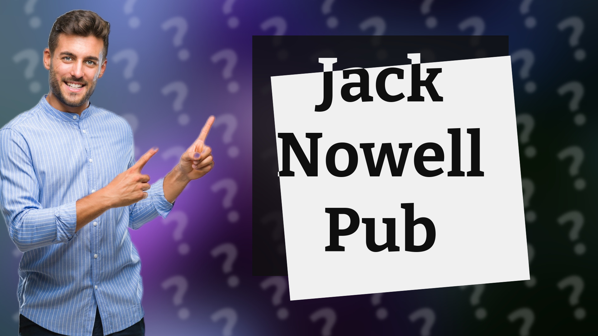 Jack Nowell Pub