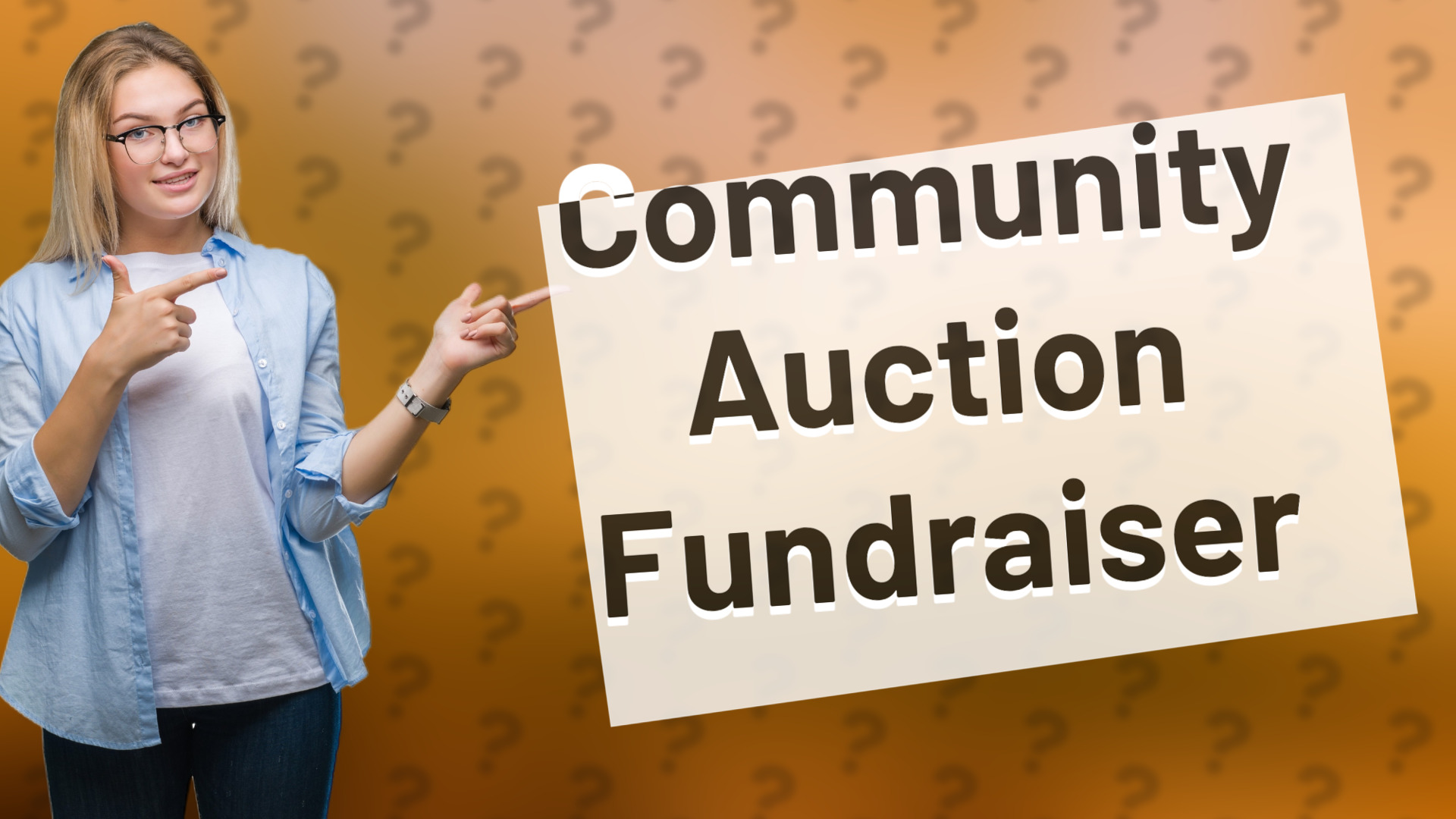 Community Auction Fundraiser