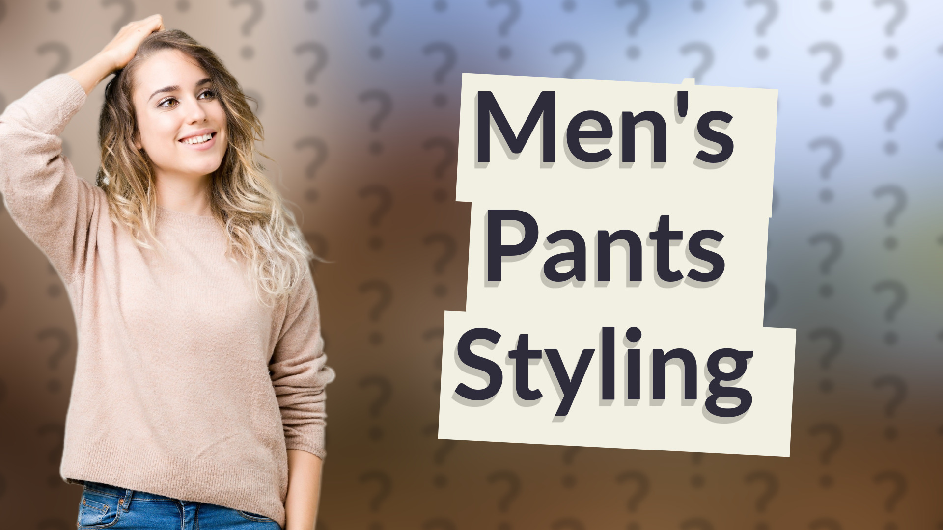 Men's Pants Styling