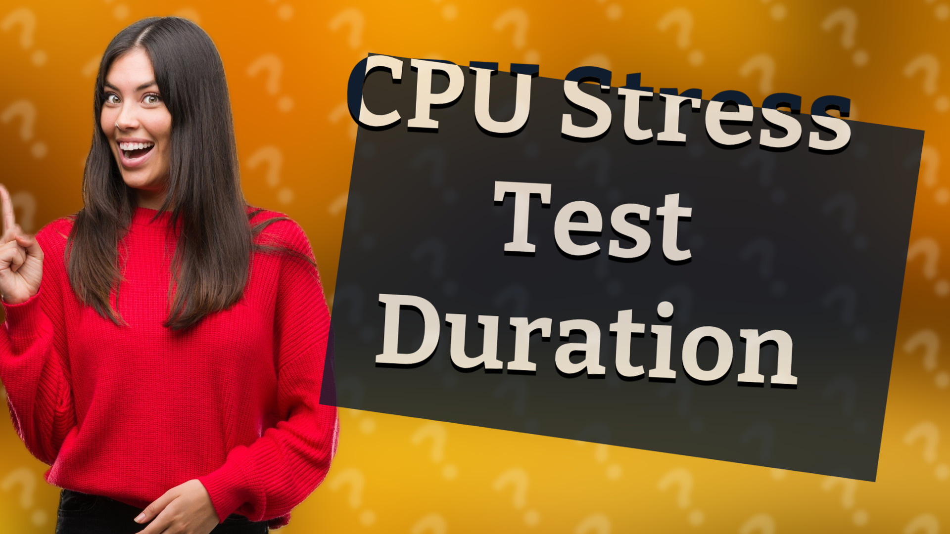 CPU Stress Test Duration