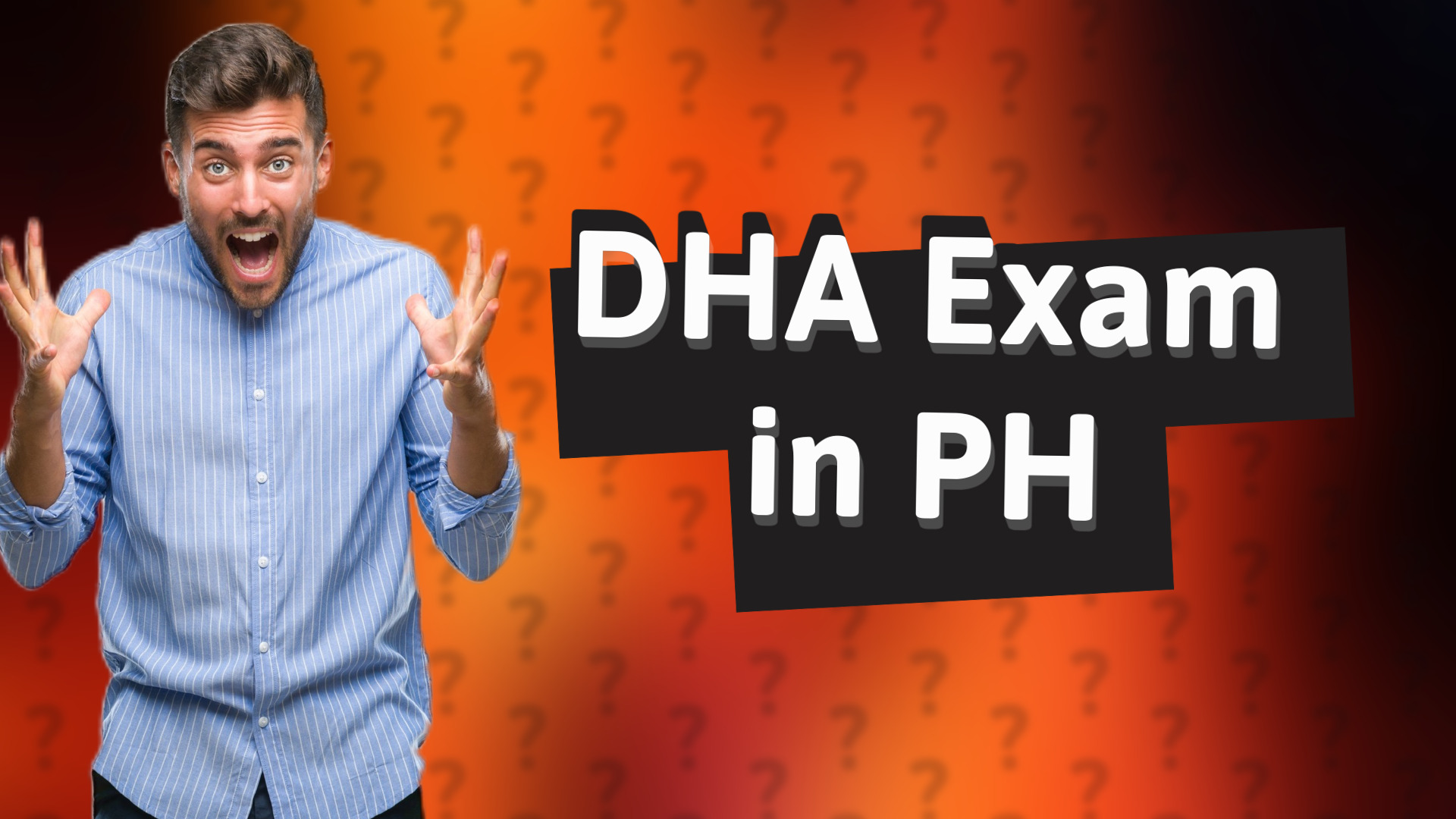 DHA Exam in PH
