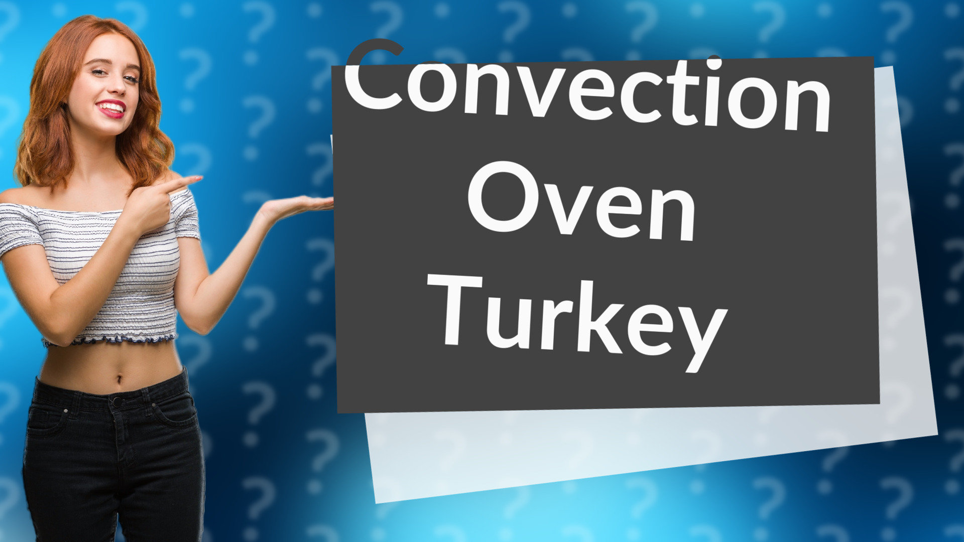Convection Oven Turkey