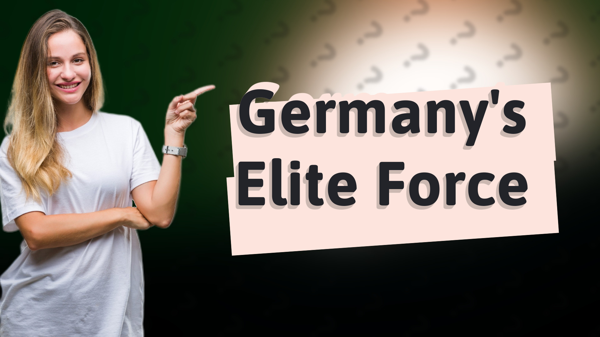 Germany's Elite Force