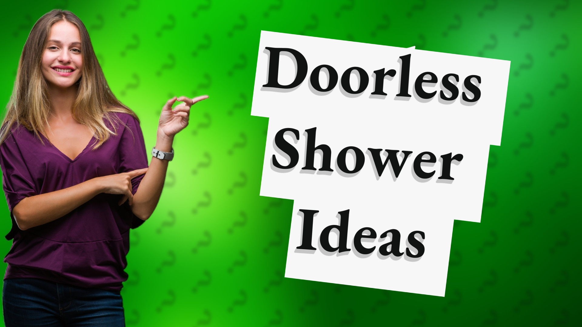 Doorless Shower Ideas