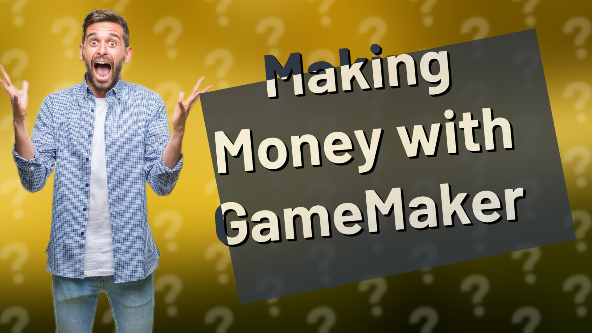 Making Money with GameMaker
