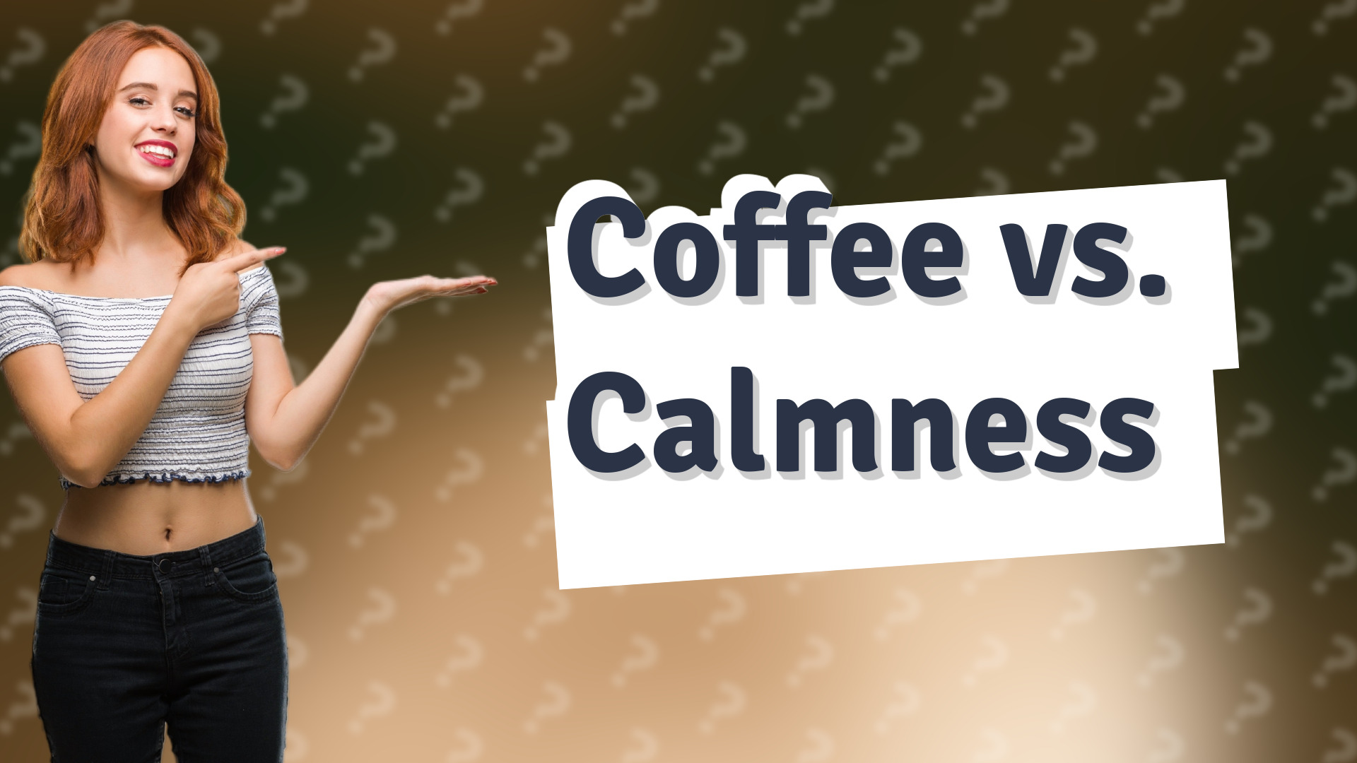 Coffee vs. Calmness