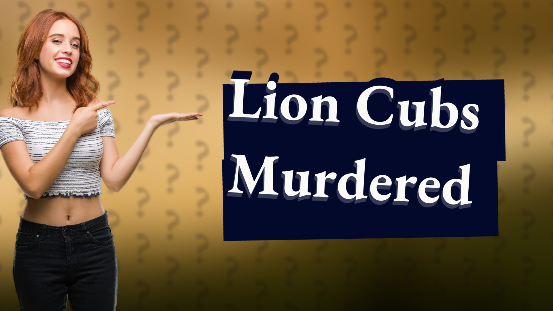 Lion Cubs Murdered