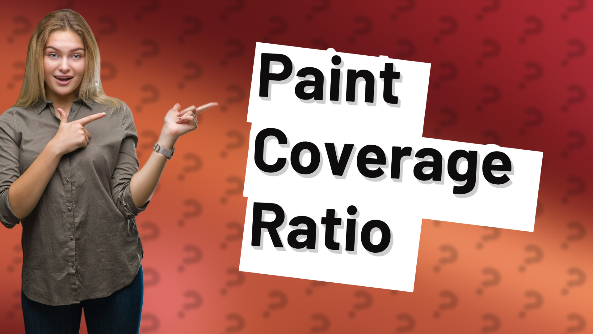 Paint Coverage Ratio
