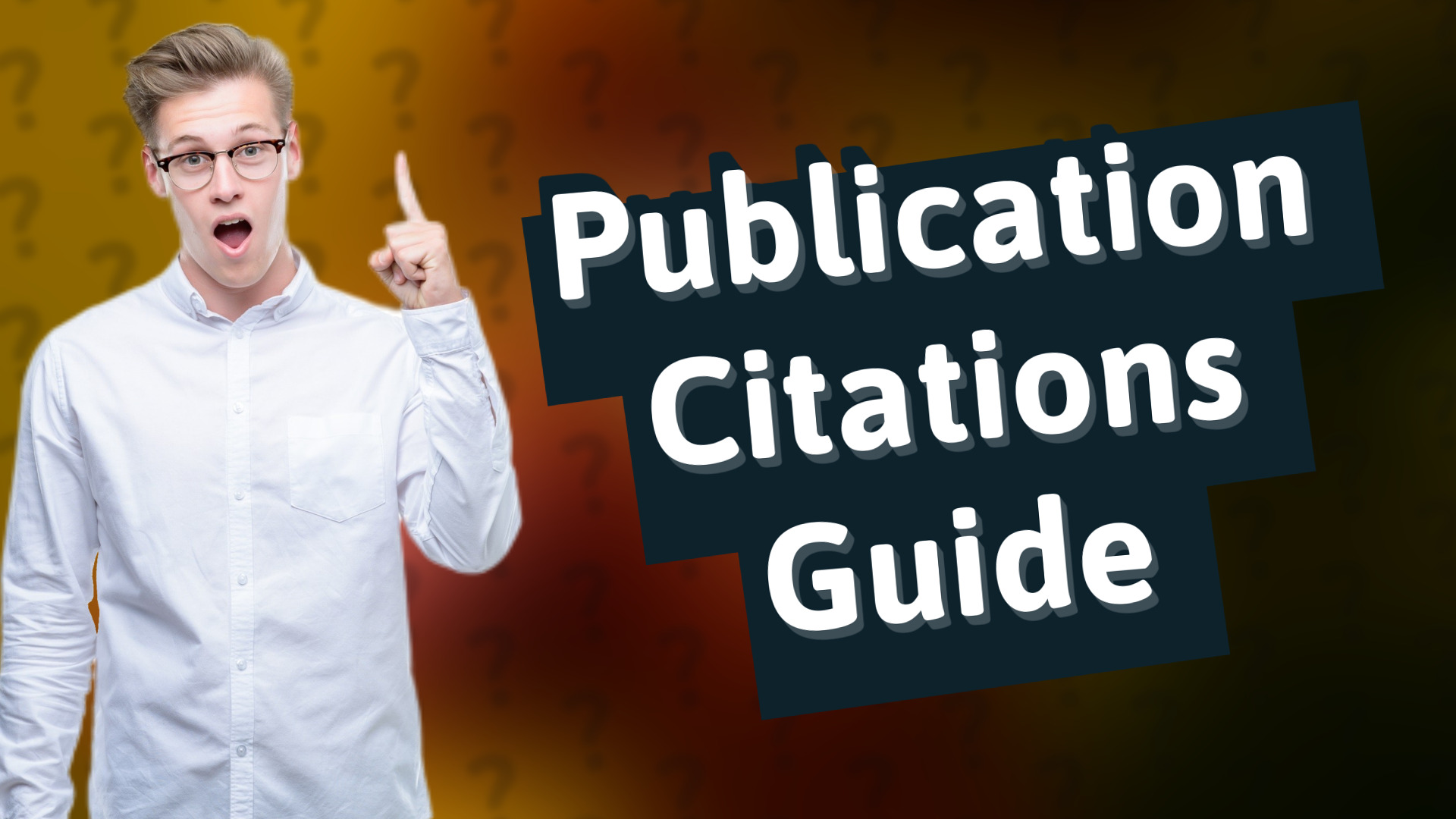 Publication Citations Guide