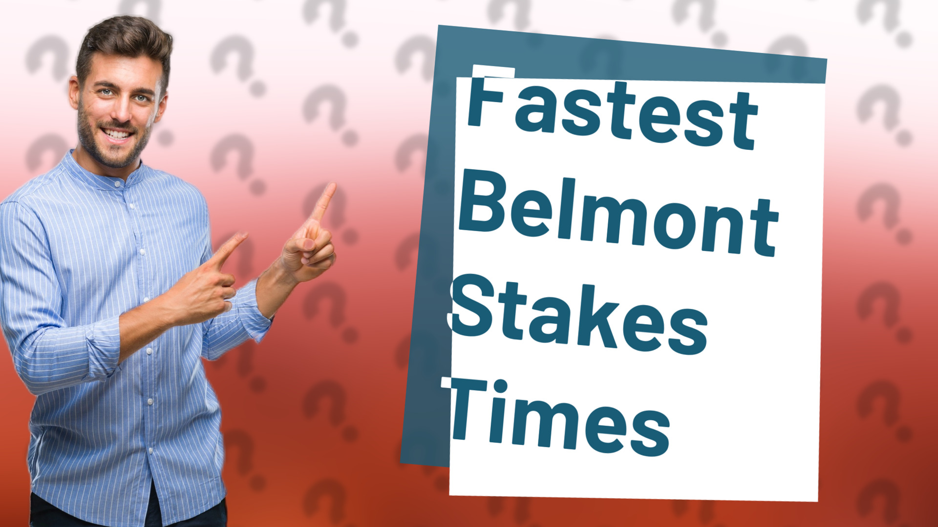 Fastest Belmont Stakes Times