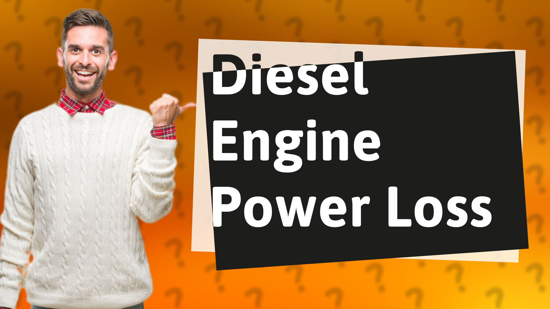 Diesel Engine Power Loss