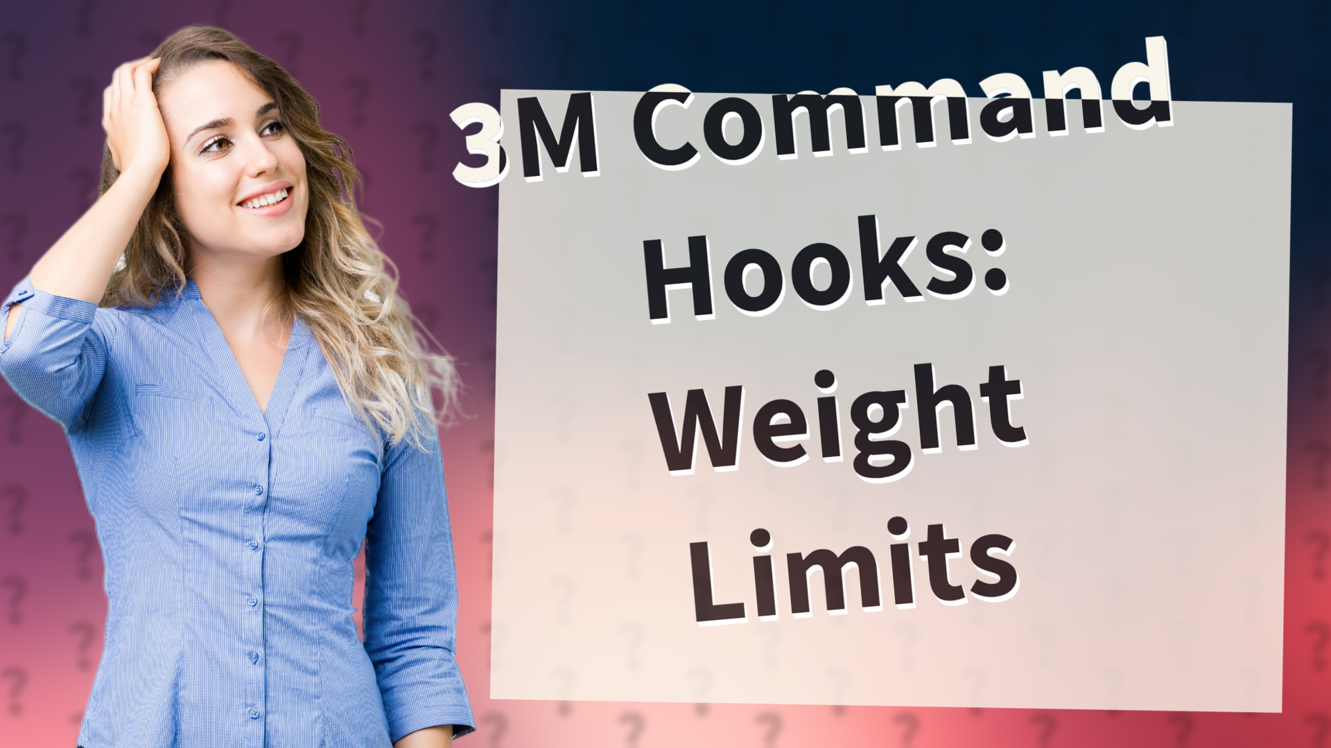 3M Command Hooks: Weight Limits