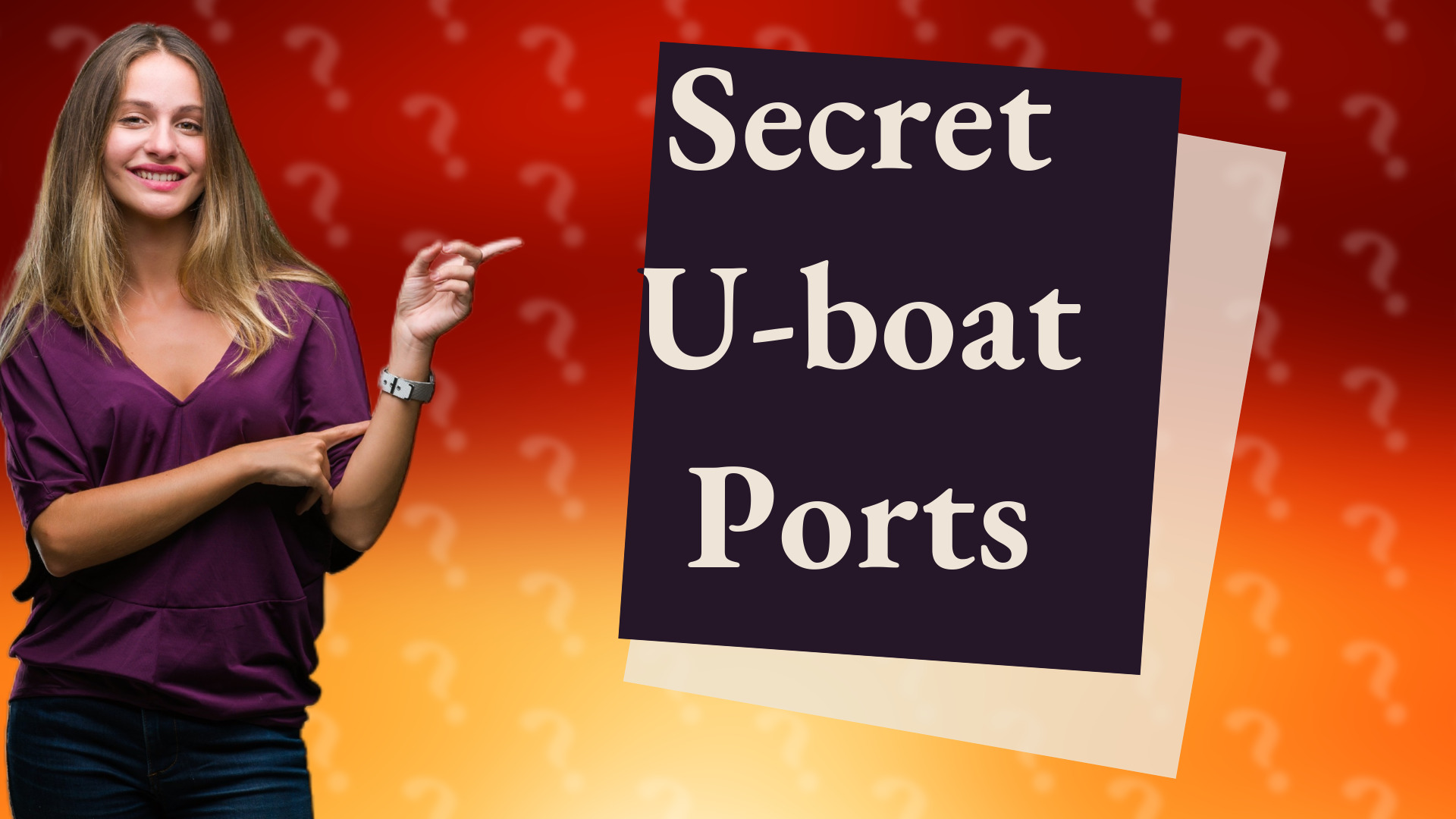 Secret U-boat Ports
