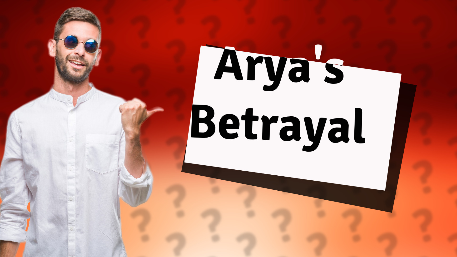 Arya's Betrayal