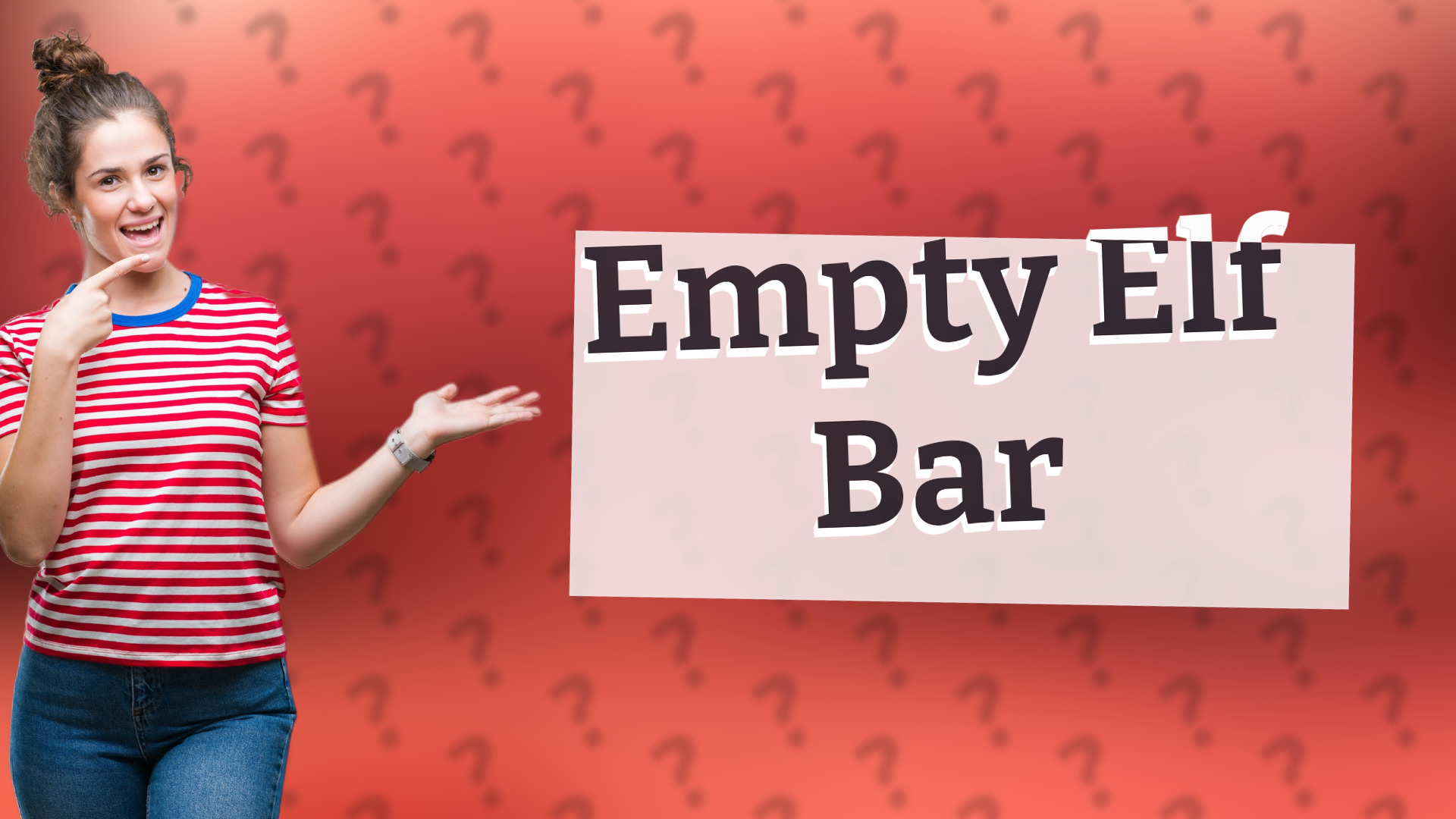 Empty Elf Bar