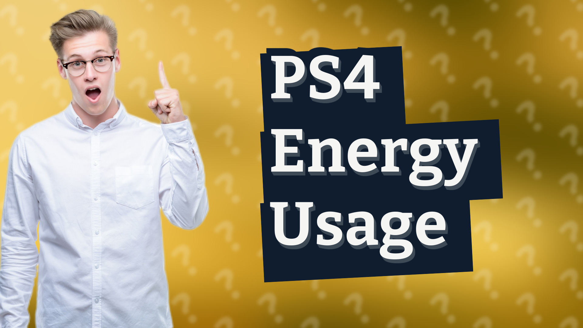 PS4 Energy Usage