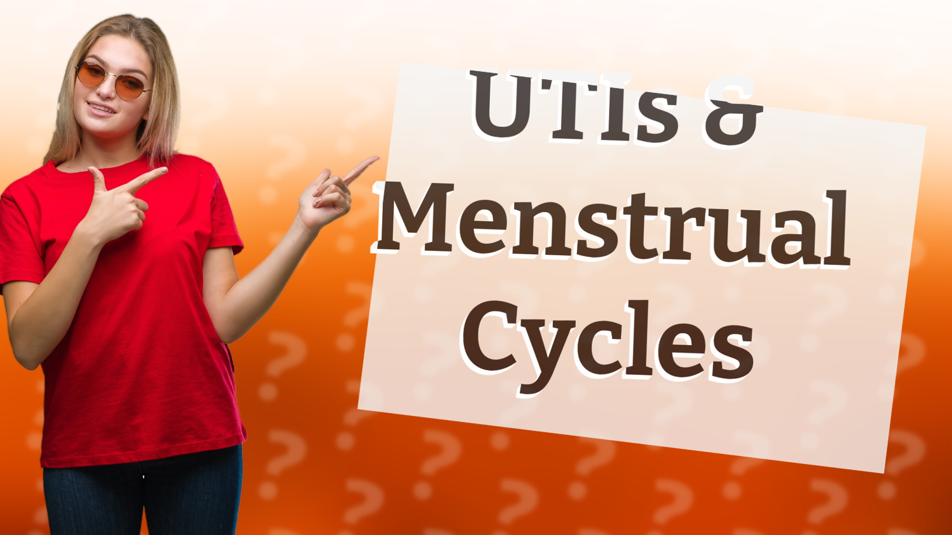 UTIs & Menstrual Cycles