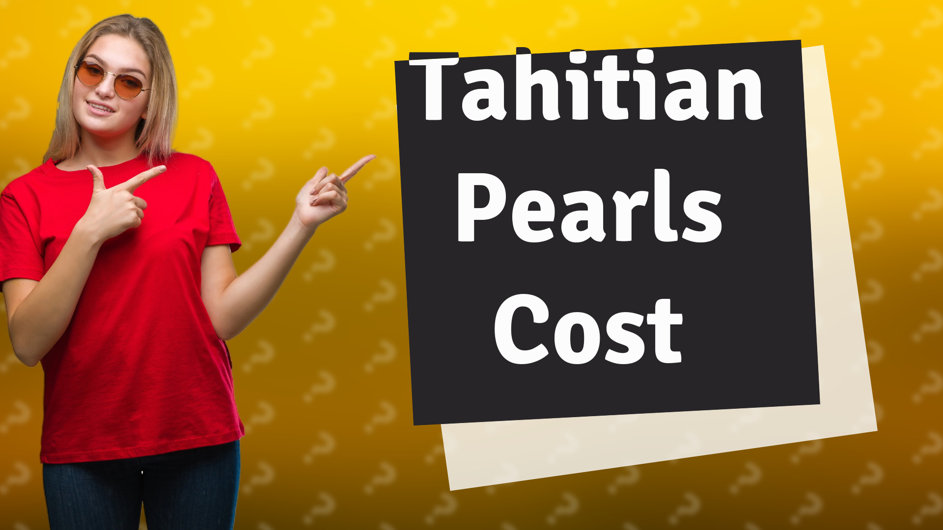 Tahitian Pearls Cost