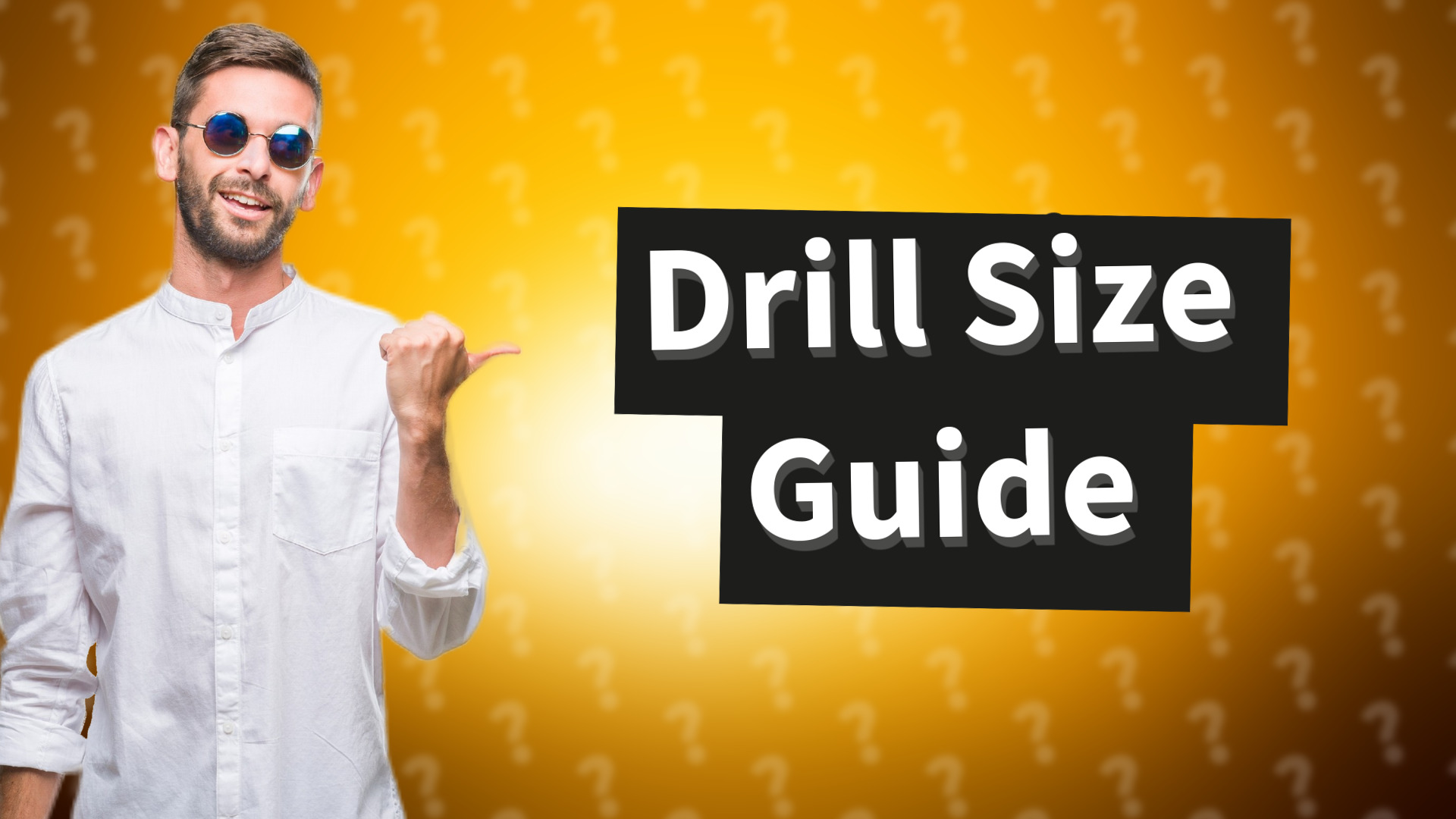 Drill Size Guide