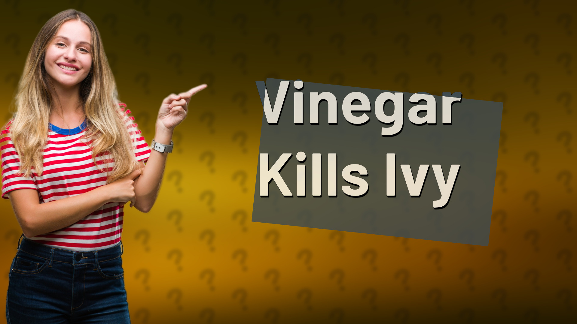 Vinegar Kills Ivy