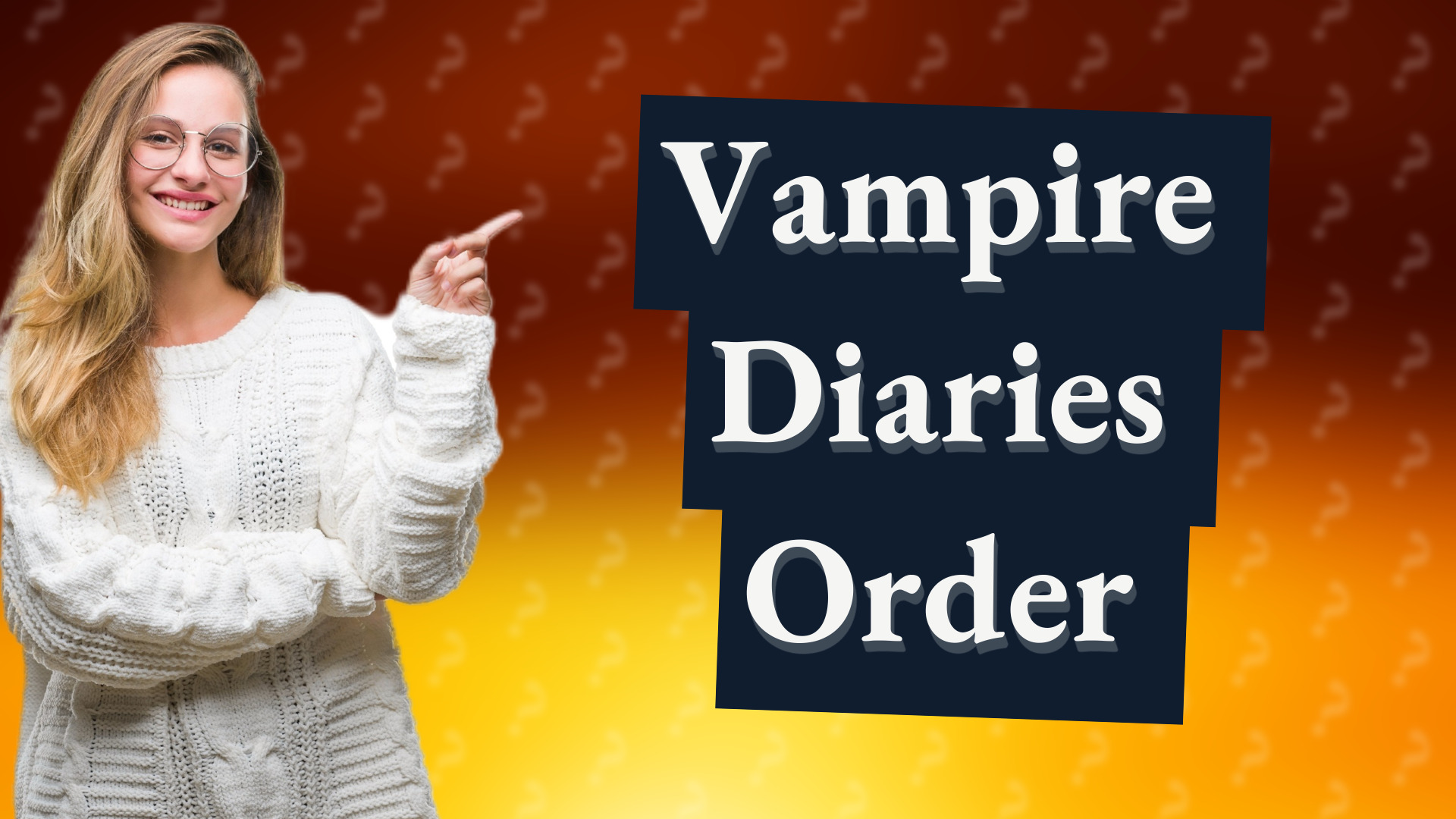 Vampire Diaries Order