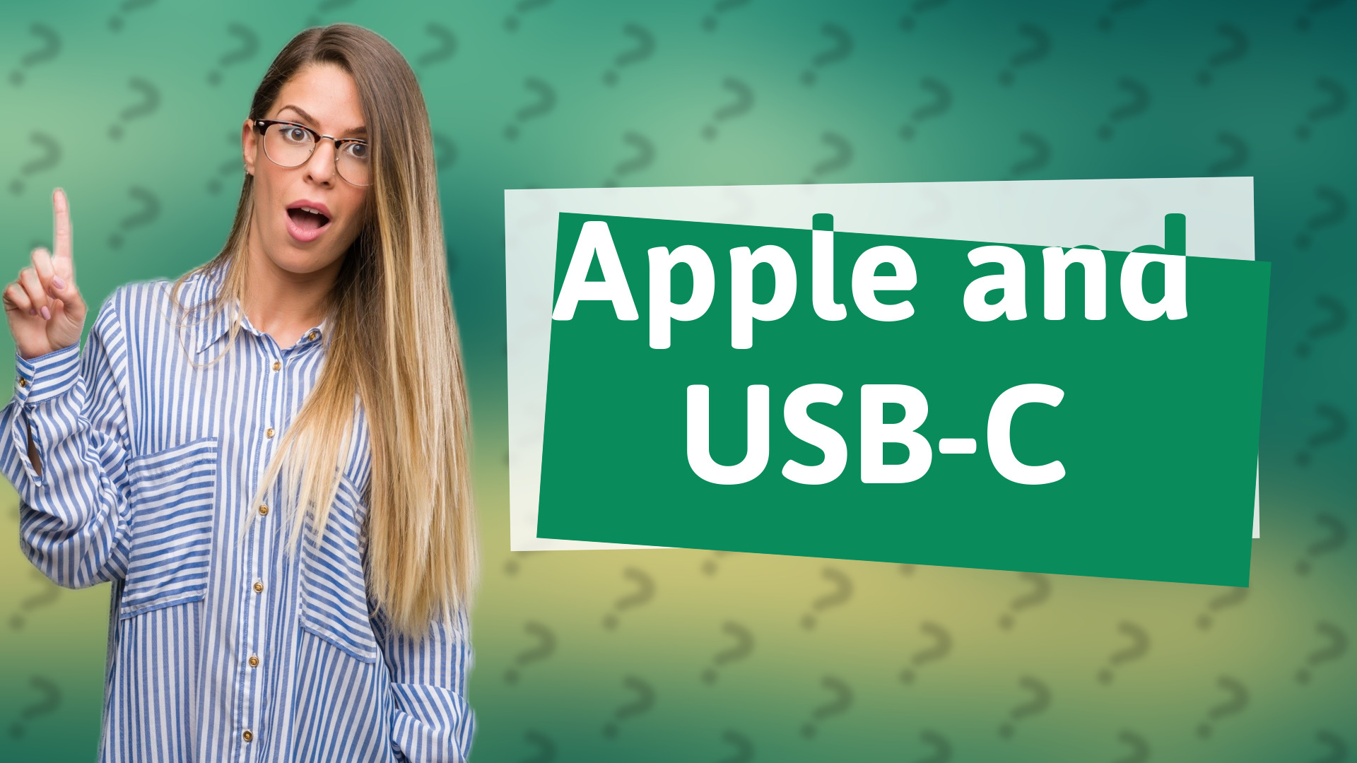 Apple and USB-C