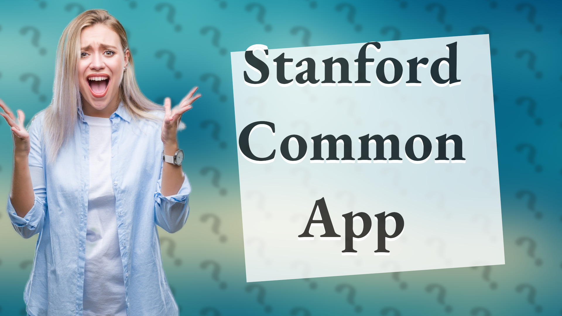 Stanford Common App