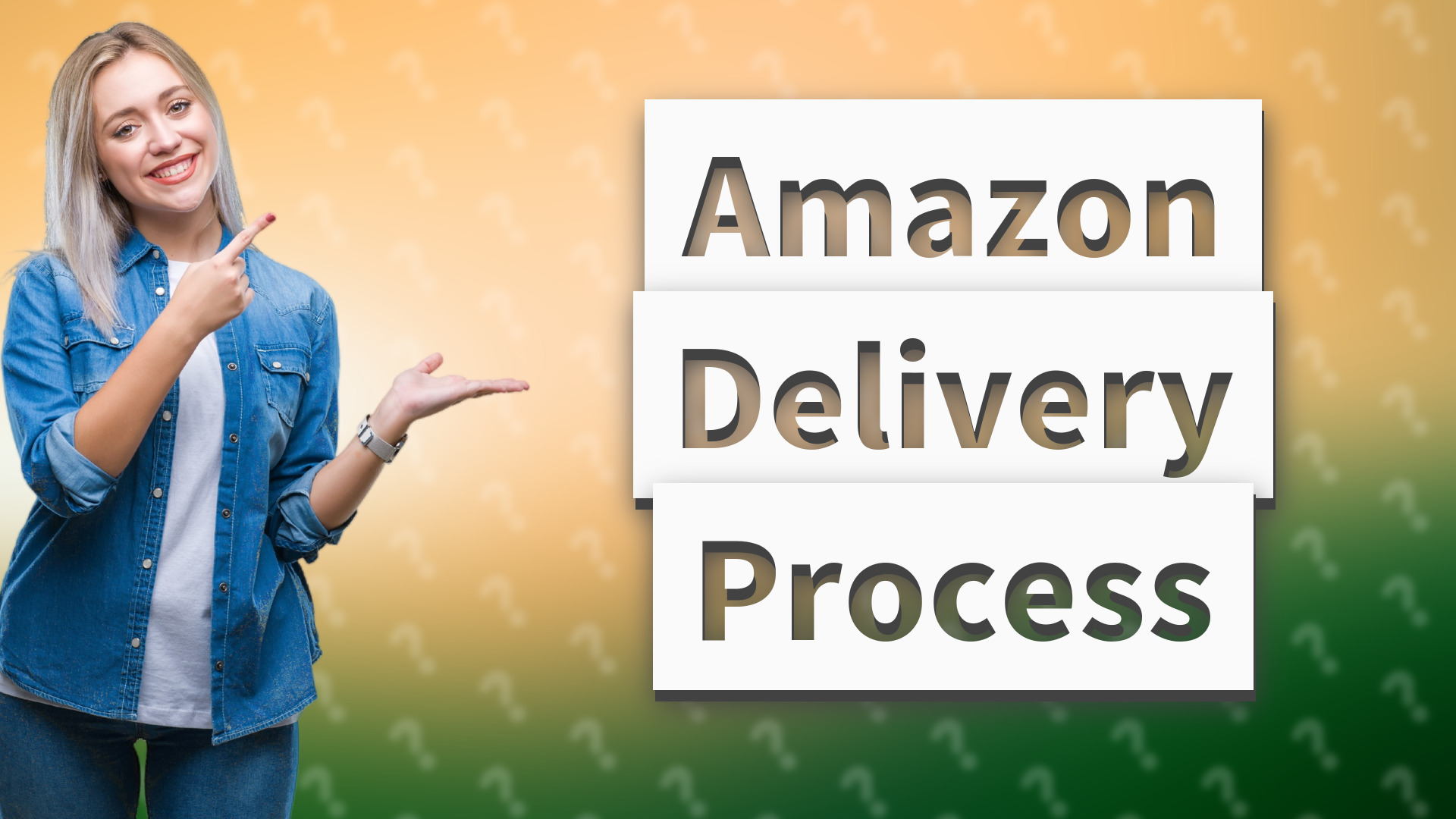 Amazon Delivery Process