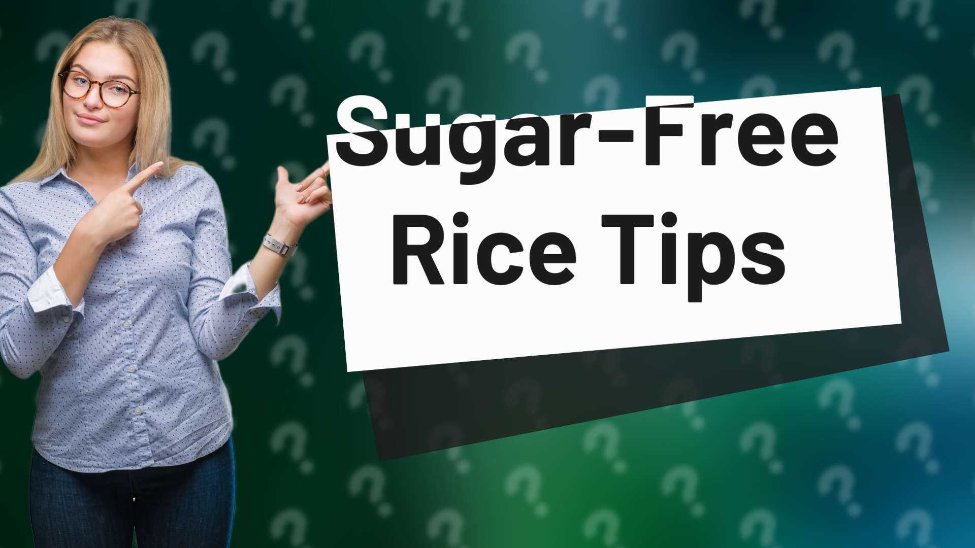 Sugar-Free Rice Tips