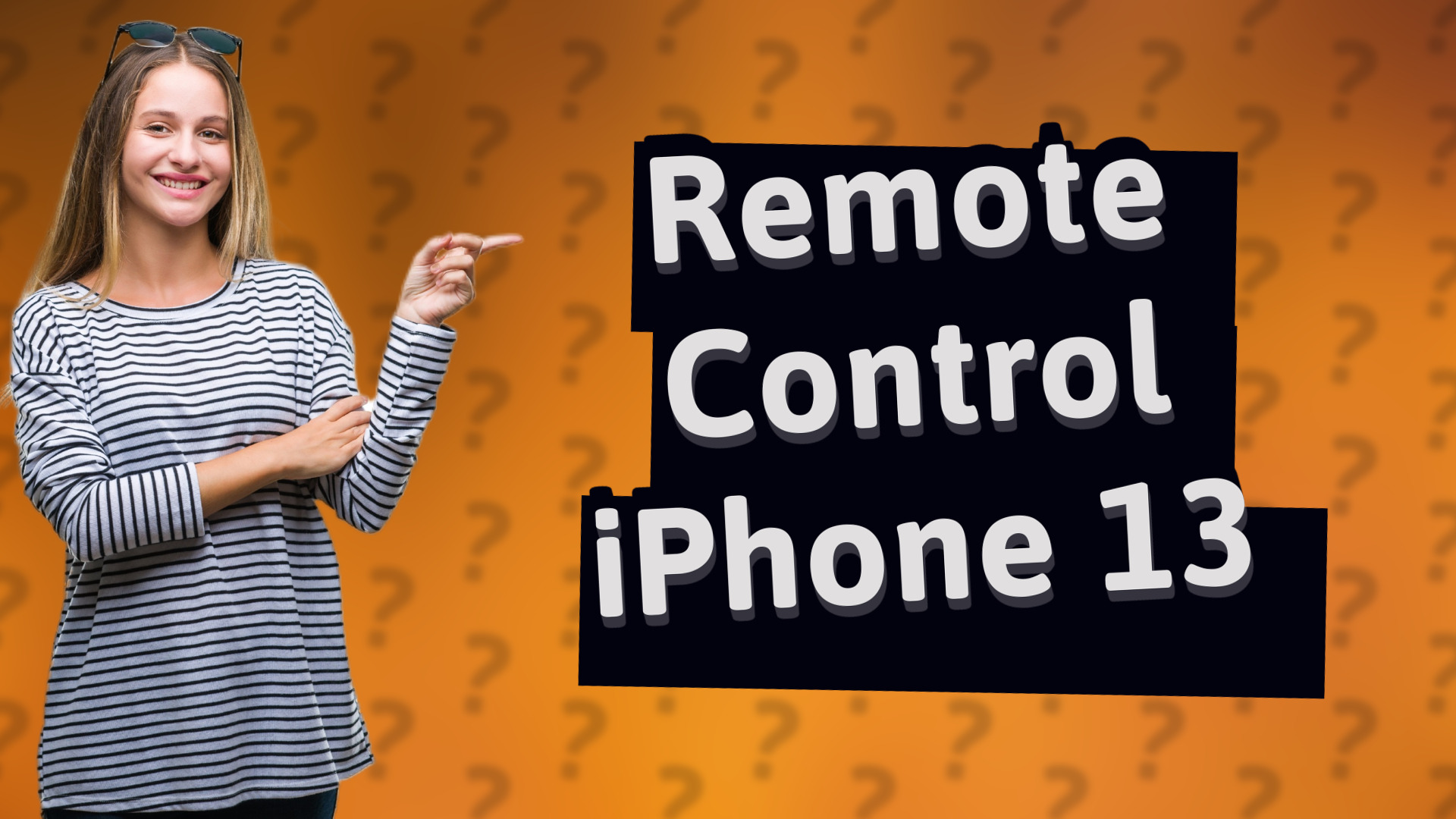 Remote Control iPhone 13