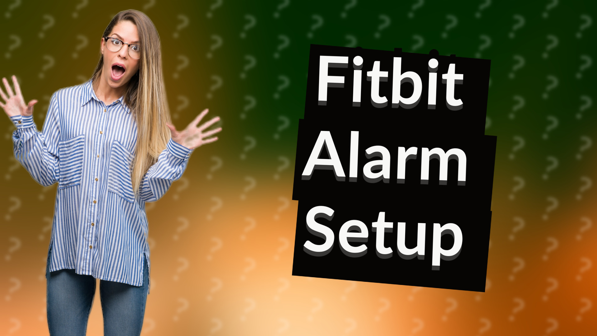Fitbit Alarm Setup