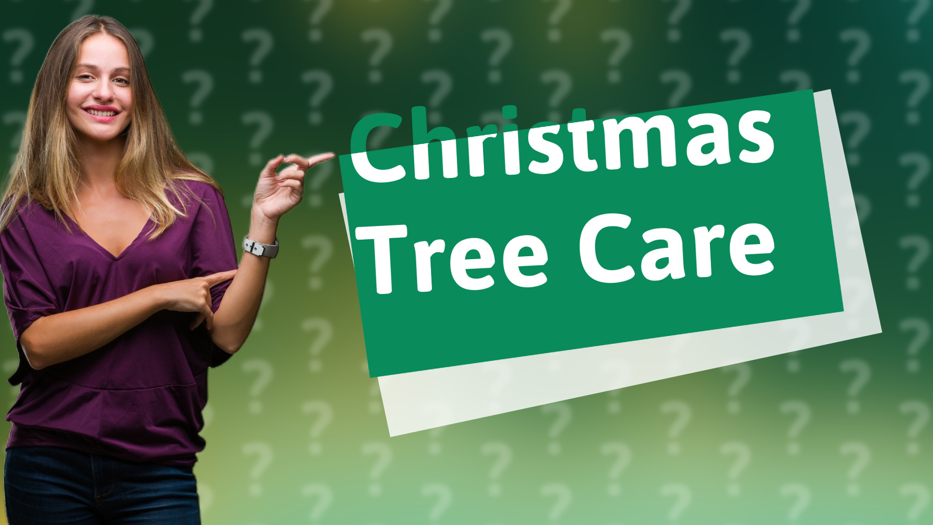 Christmas Tree Care
