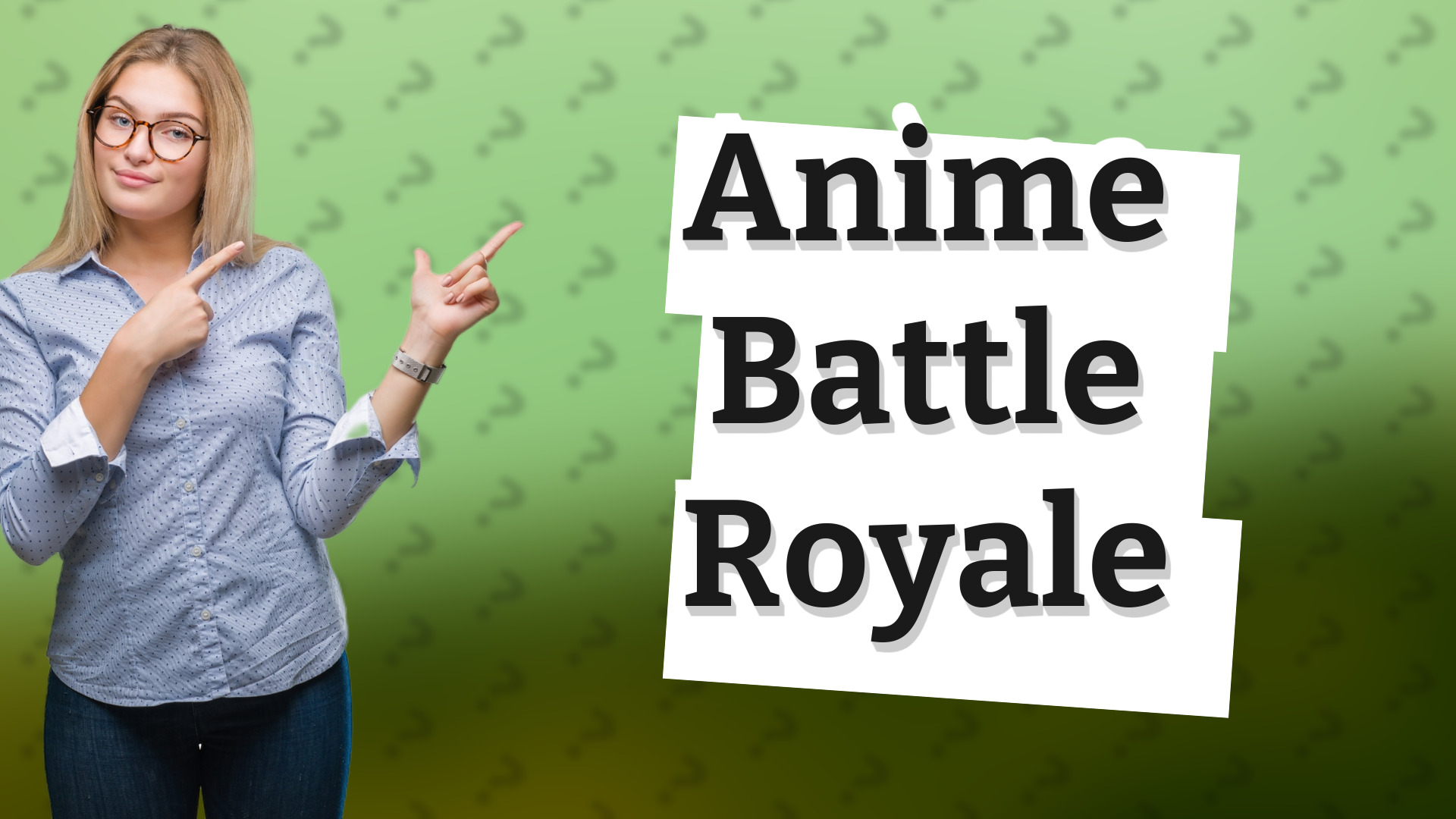 Anime Battle Royale