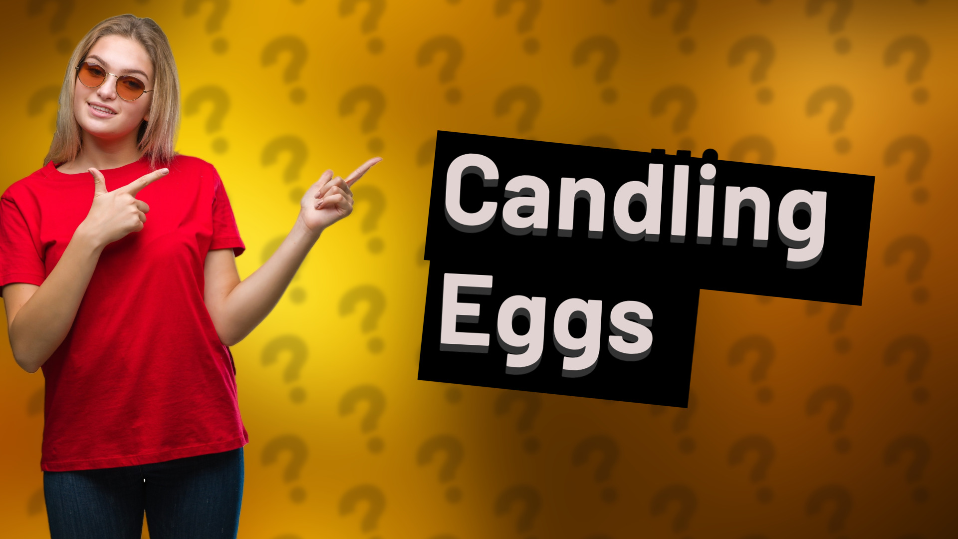 Candling Eggs