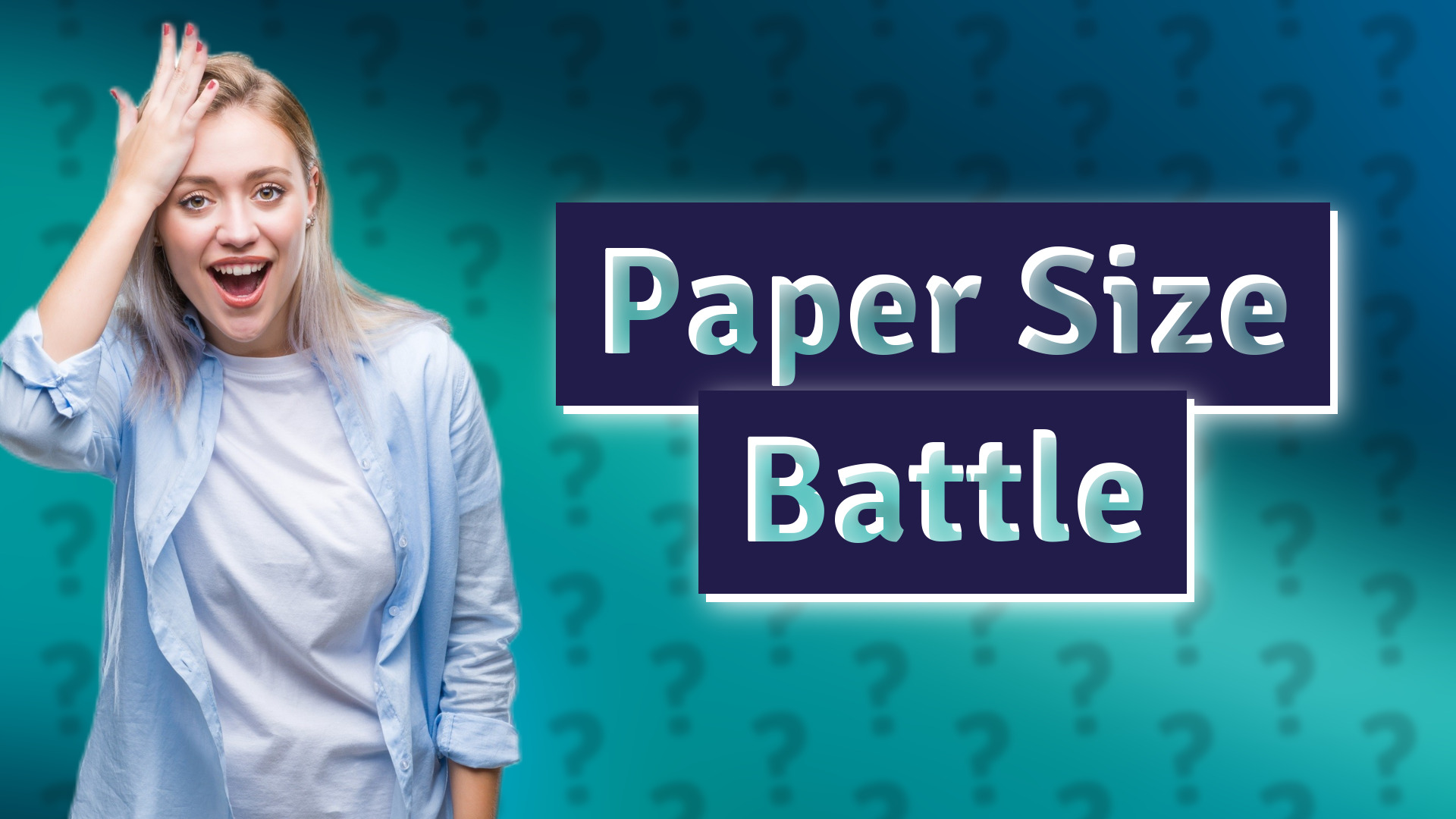 Paper Size Battle