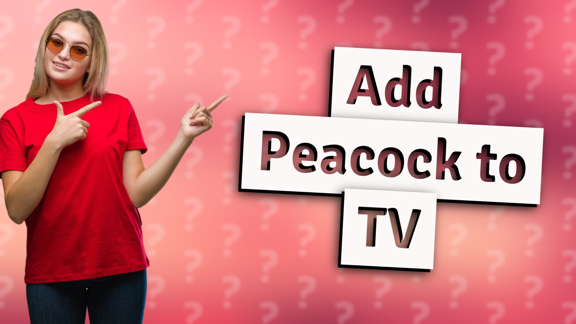 Add Peacock to TV