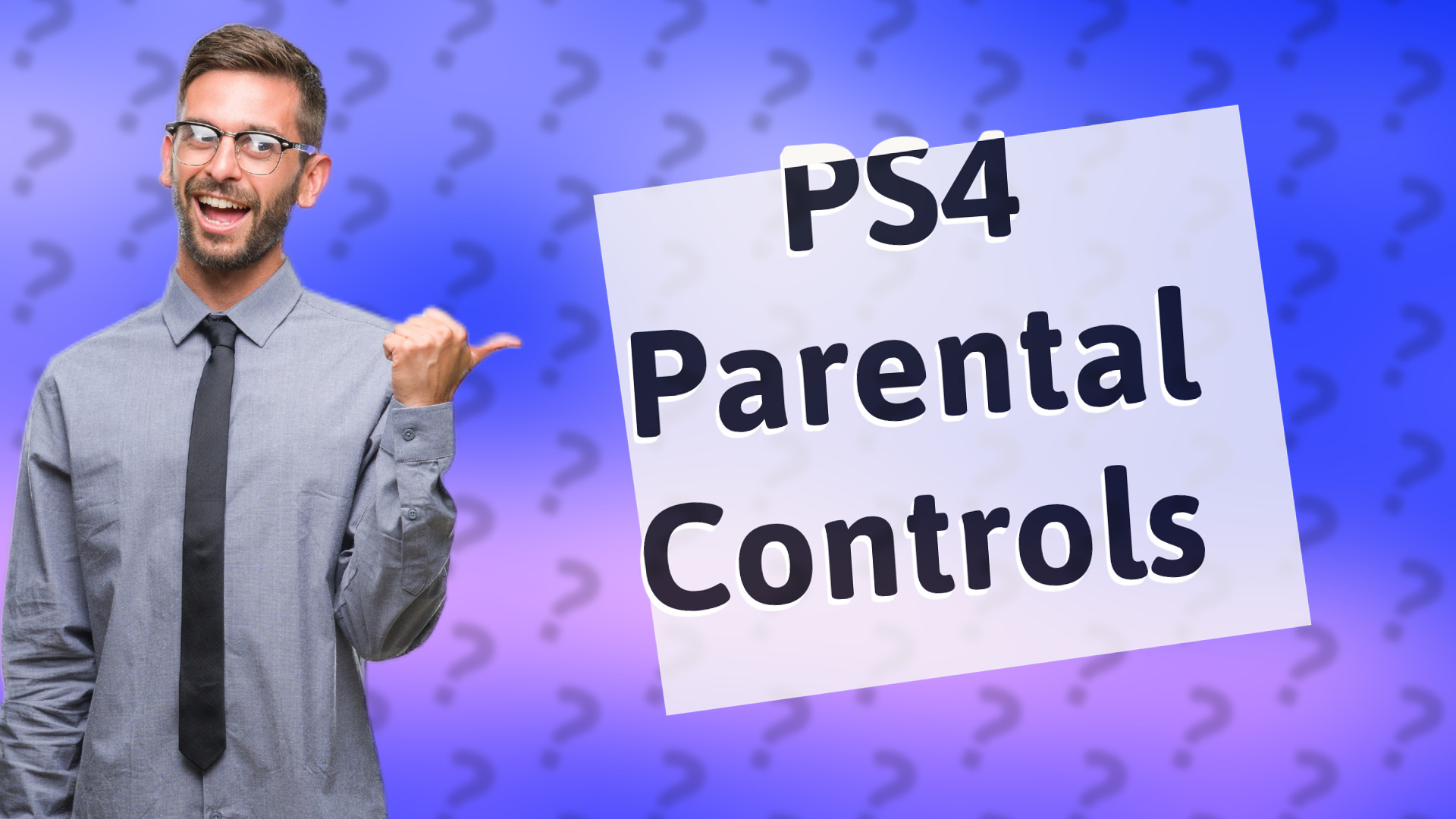 PS4 Parental Controls
