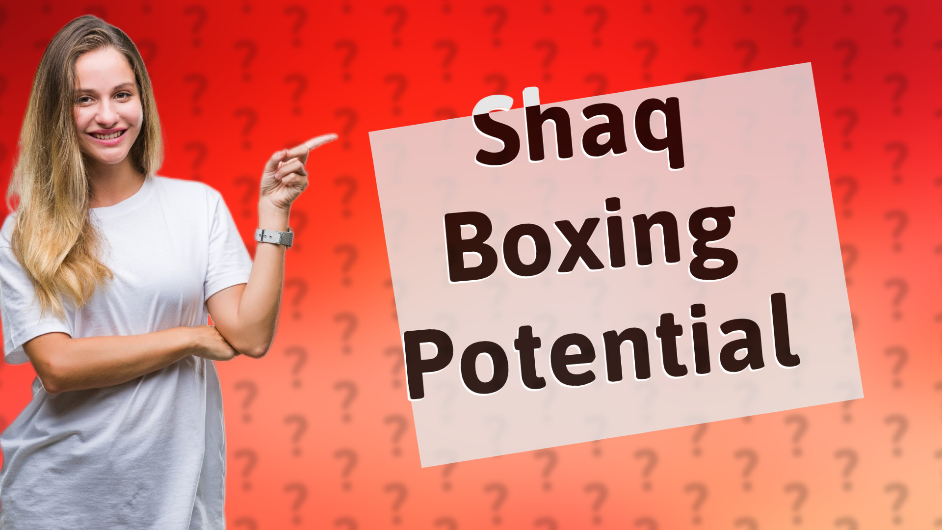 Shaq Boxing Potential