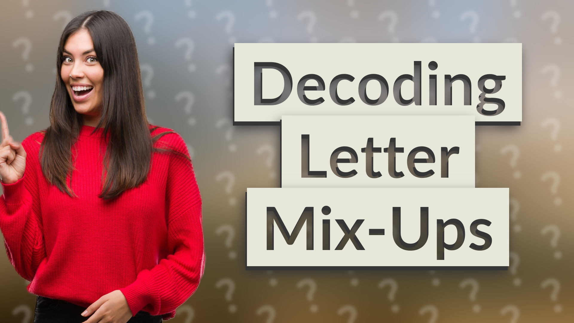 Decoding Letter Mix-Ups
