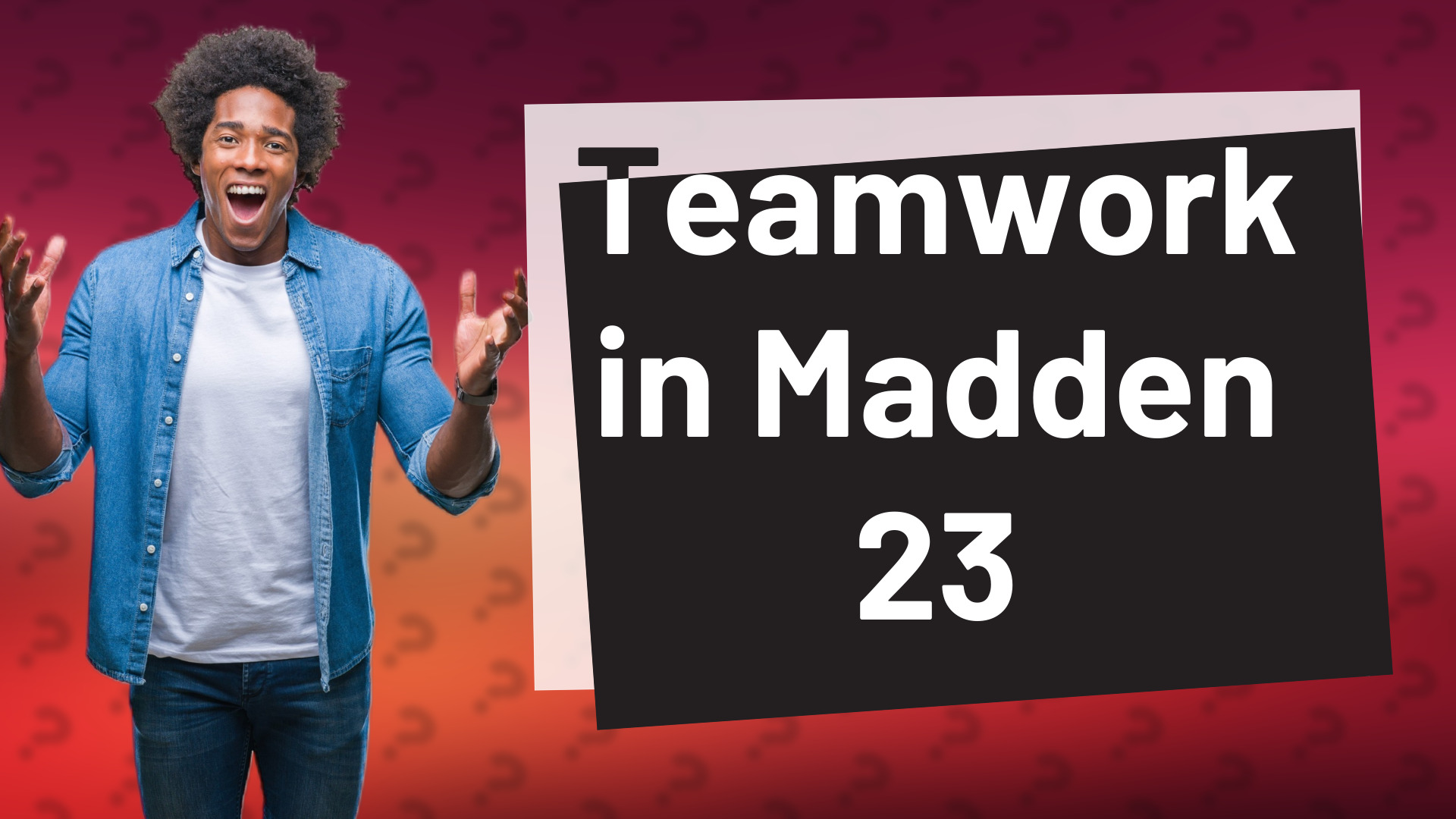 Teamwork in Madden 23