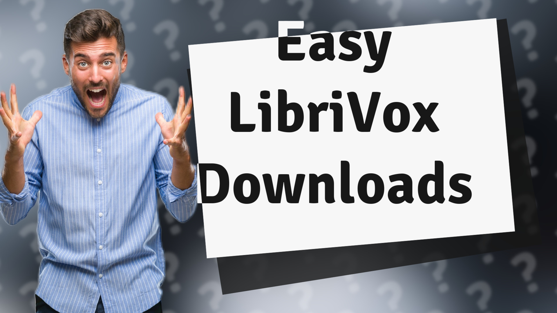 Easy LibriVox Downloads