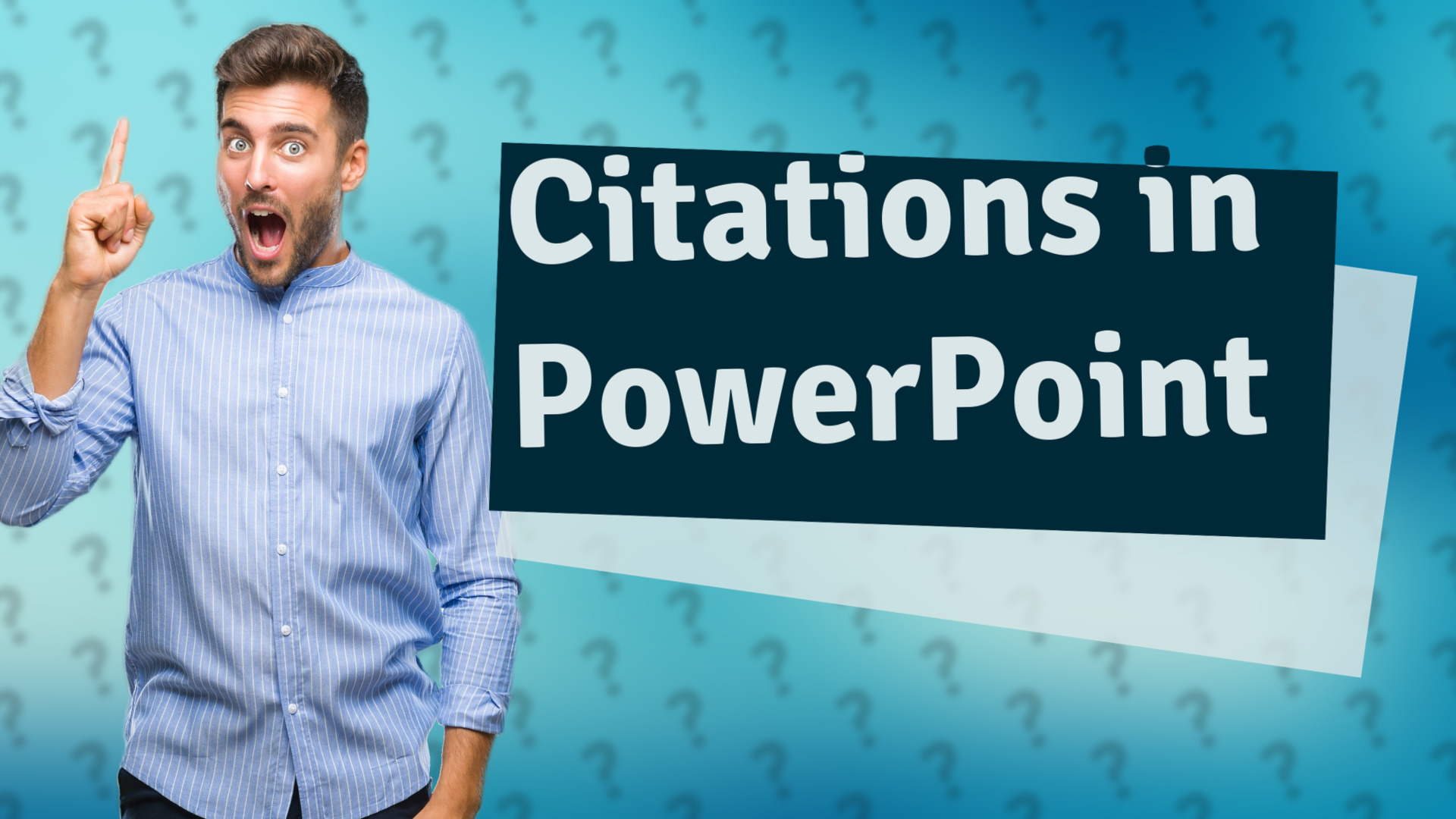 Citations in PowerPoint