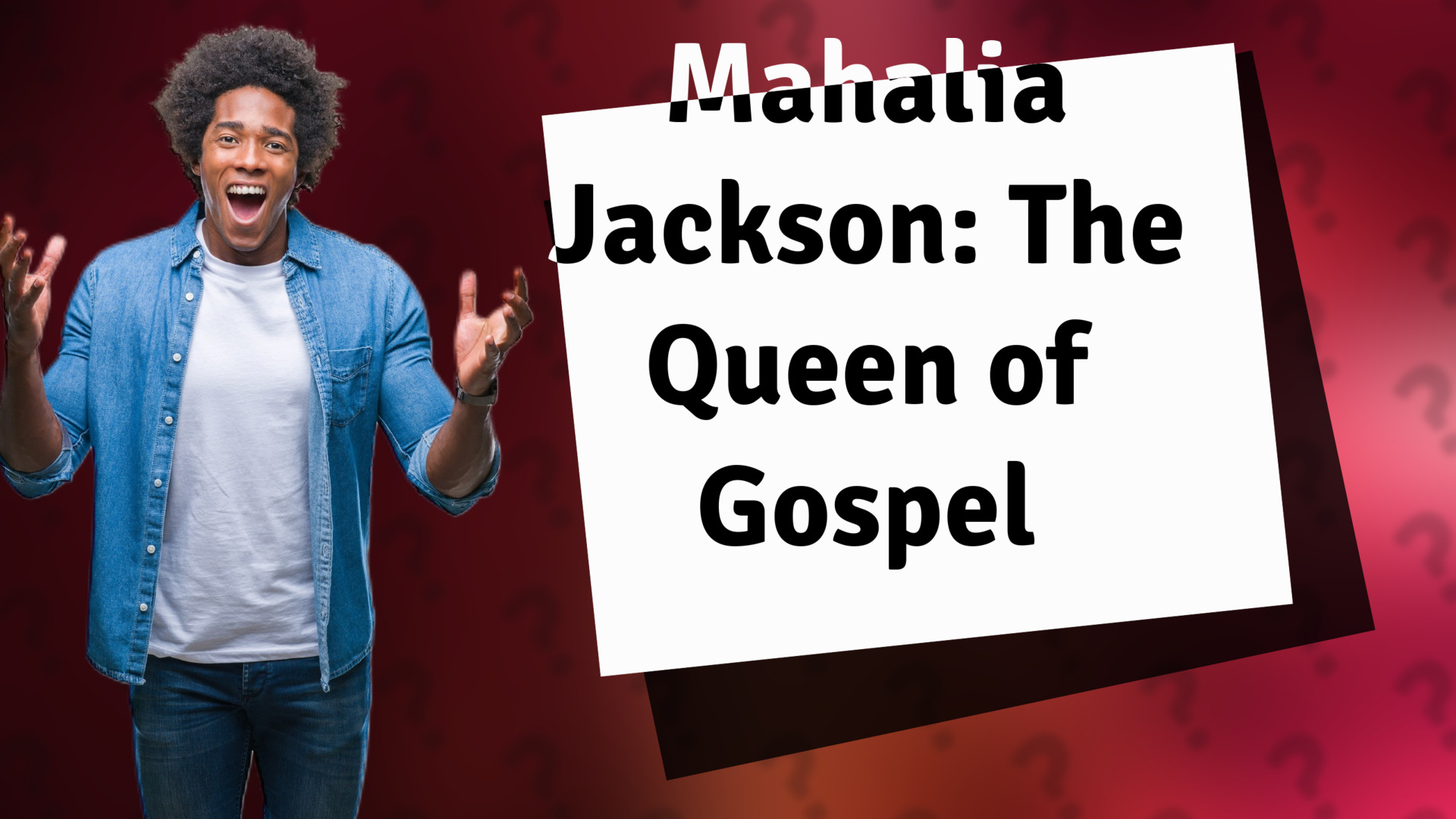 Mahalia Jackson: The Queen of Gospel